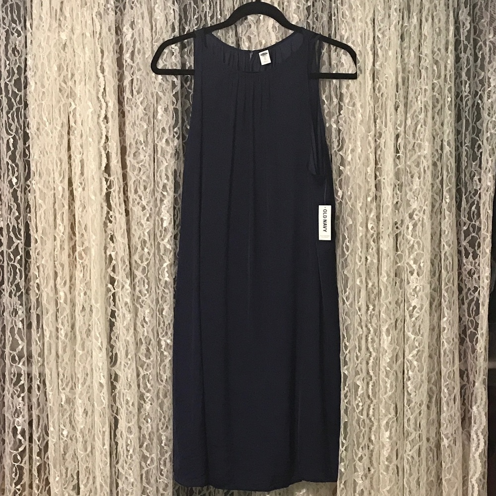 Navy Slip Dress